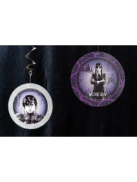 SET 5 SUSPENSIONS SWIRLS MERCREDI -WEDNESDAY © DIA 17CM X 60CM