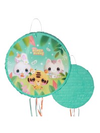 PINATA PLIABLE VERTE A TIRER BANGOBERRY © DIA 40CM