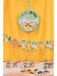 PIÑATA KLAPPBAR GRÜN TIRER BANGOBERRY © DIA 40CM