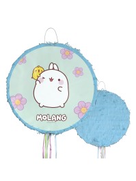 FOLDABLE GREEN PINATA TO PULL MOLANG® DIA 40CM
