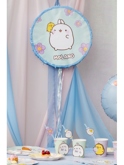 PINATA PLIABLE VERTE A TIRER MOLANG © DIA 40CM