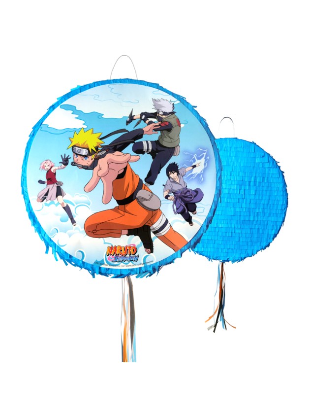 PINATA BLEUE A TIRER NARUTO SHIPPUDEN © DIA 40CM