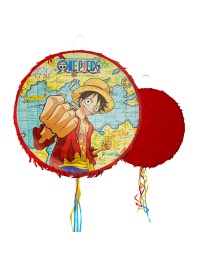 RED PINATA TO PULL ONE PIECE © DIA 40CM