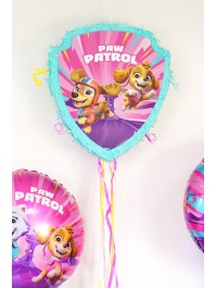 PIÑATA KLAPPBAR ROSA TIRER PAW PATROL © 33CM X 38CM X 9CM