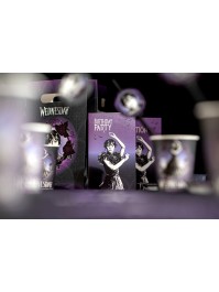 8 CARTONS INVITATION MERCREDI -WEDNESDAY © (ENG) 10CM X 16CM