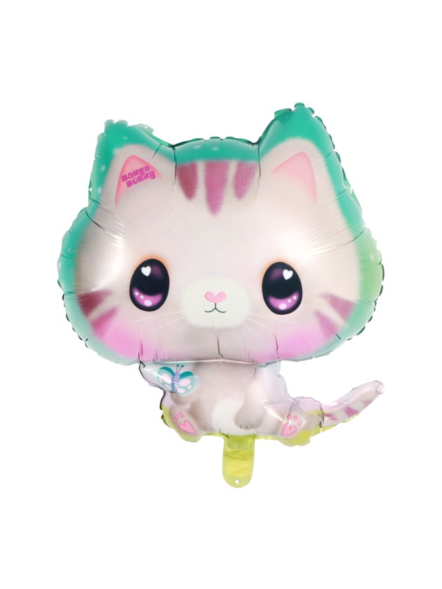 FOLIENBALLONKITTY CAT BANGOBERRY © 50.7CM X 65CM