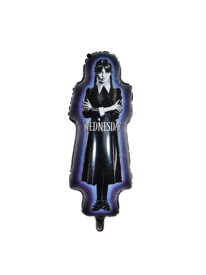 BALLON MYLAR MERCREDI MERCREDI -WEDNESDAY © 39CM X 89.4CM