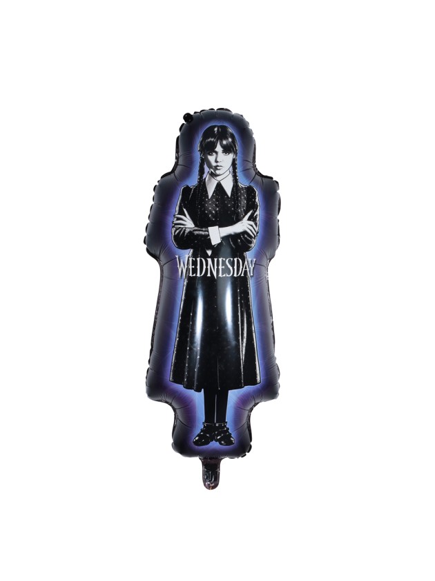 BALLON MYLAR MERCREDI MERCREDI -WEDNESDAY © 39CM X 89.4CM