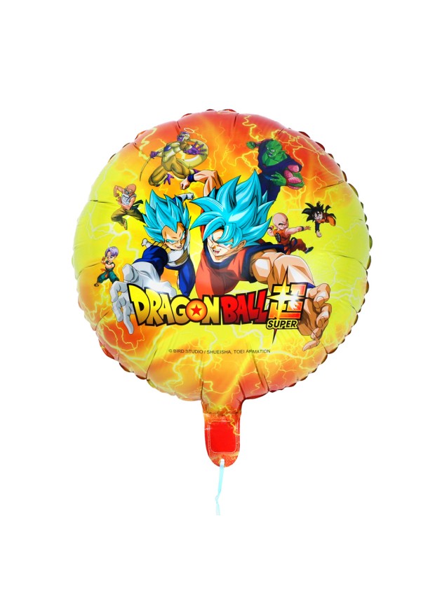 BALLON MYLAR ROND DRAGON BALL SUPER © DIA 43CM