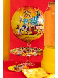 BALLON MYLAR ROND DRAGON BALL SUPER © DIA 43CM