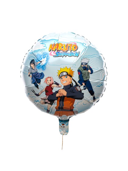 BALLON MYLAR ROND NARUTO SHIPPUDEN © DIA 43CM
