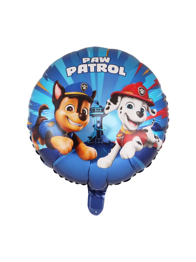 FOLIENBALLONRUND PAW PATROL © DIA 43CM