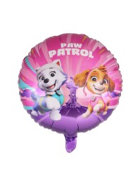 BALLON MYLAR ROND PAT\'PATROUILLE © DIA 43CM
