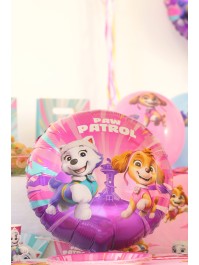 BALLON MYLAR ROND PAT\'PATROUILLE © DIA 43CM