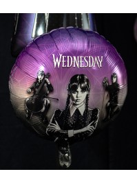 BALLON MYLAR ROND MERCREDI -WEDNESDAY © DIA 43CM