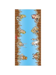 IMITATE COTTON TABLE RUNNER ASTERIX® 28CM X 3M