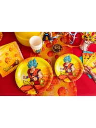 CHEMIN DE TABLE ELEGANCE DRAGON BALL SUPER © 30CM X 3M