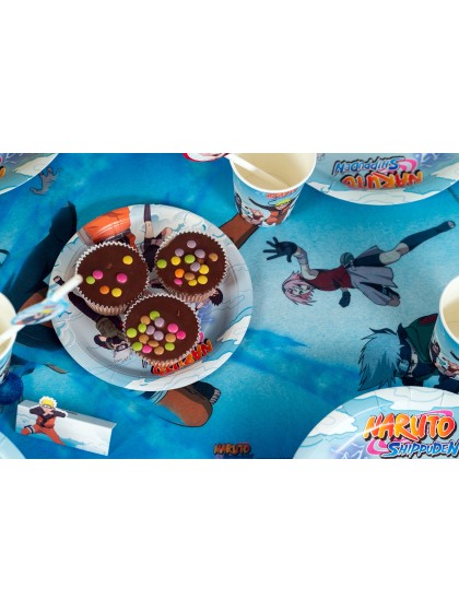 CHEMIN DE TABLE ELEGANCE NARUTO SHIPPUDEN © 30CM X 3M