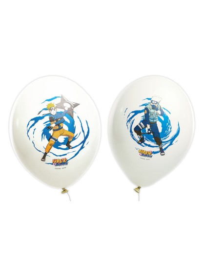 SET 6 LATEX BALLOONS NARUTO/KAKASHI NARUTO SHIPPUDEN © DIA 27CM