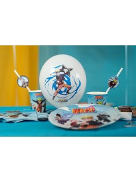 SET 6 LATEX BALLOONS NARUTO/KAKASHI NARUTO SHIPPUDEN © DIA 27CM