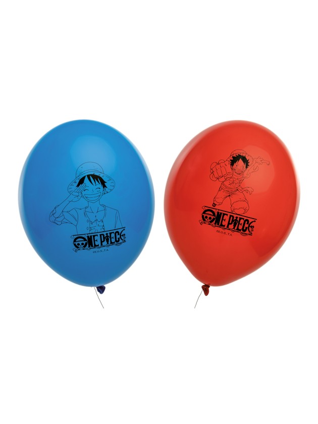 SET 6 BALLONS LATEX ONE TEIL © DIA 27CM