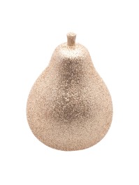 POIRE DE NOEL OR PAILLETTE DIA 5.5CM X 8.5CM