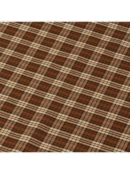 TISCHLÄUFER QUADRATISCHAUX BRUN/MARRON ASCOTT 28CM X 3M