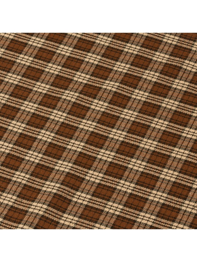 CHEMIN DE TABLE CARREAUX BRUN/MARRON ASCOTT 28CM X 3M