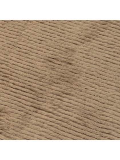 LIGHT BROWN FLUFFY TABLE RUNNER 30CM X 3M