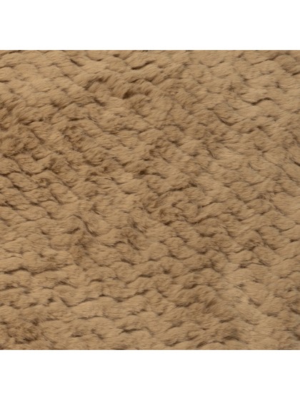 DARK BROWN TEDDY TABLE RUNNER 30CM X 3M