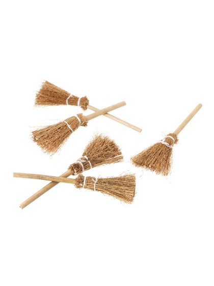 10 MINI BALAIS DE SORCIERE 11CM