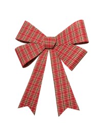 1 NOEUD TARTAN GEANT 71CM X 86CM