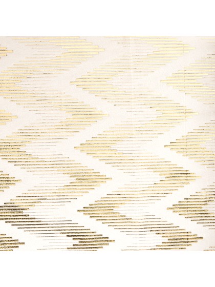 TISCHLÄUFER SAMT ECRU EQUALIZER IMPRESSION GOLD 28CM X 3M