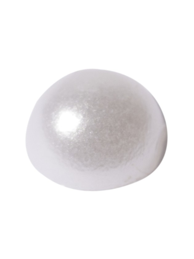 KARTE AUS 186 PERLEN ADH WEISS 2MM