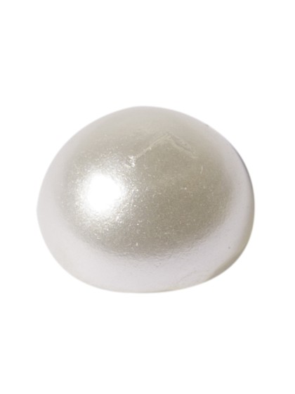 KARTE AUS 186 PERLEN ADH ELFENBEIN 2MM