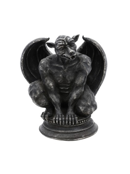 GARGOYLE POLYRESIN STATUE 25CM X 28CM
