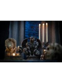 STATUE WASSERSPEIER KUNSTHARZ 25CM X 28CM