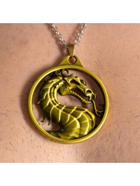 BRONZE MORTAL DRAGON NECKLACE 