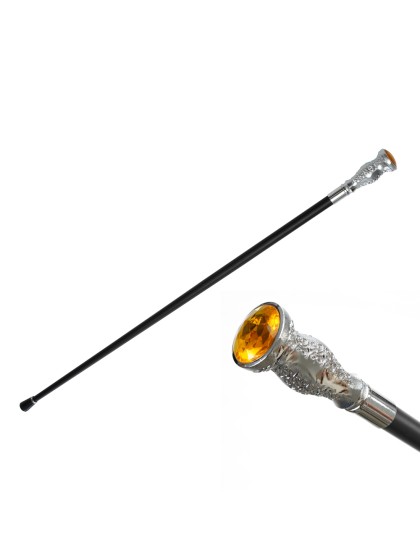 METAL CANE YELLOW SAPPHIRE 93CM