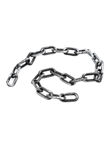 GUIRLANDE CHAINE ARGENT 120CM