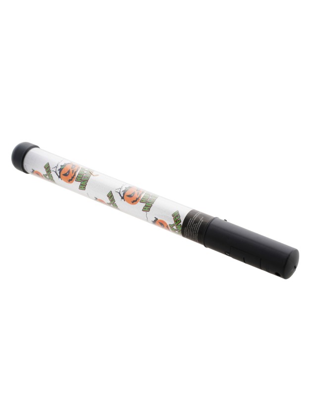 BATON LED CITROUILLES HAPPY HALLOWEEN 3 FONCTIONS DIA 2.5CM X 31CM