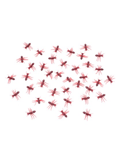 SET OF 20 PVC ANTS 3CM X 3.5CM
