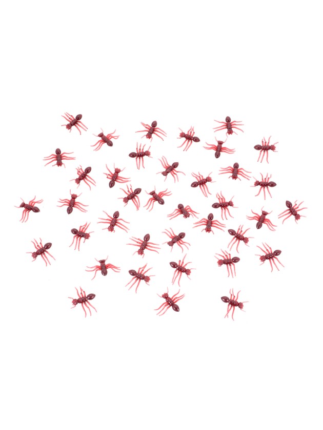 SET OF 20 PVC ANTS 3CM X 3.5CM
