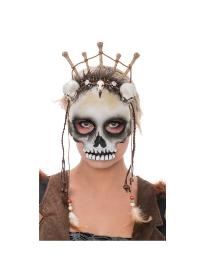 MASQUE TETE DE MORT VAUDOU 
