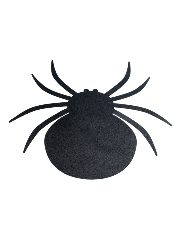SET 4 PREMIUM BLACK SPIDER TABLE MATS 54.9CM X 48.6CM