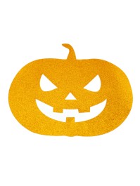 SET 4 PREMIUM ORANGE PUMPKINS TABLE MATS 40.3CM X 37CM