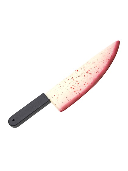 COUTEAU DE CUISINE ENSANGLANTE PHOSPHORESCENT 50CM