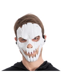 MASKE TOTENKOPF WEISS 