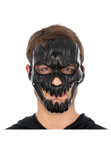BLACK SKULL MASK 