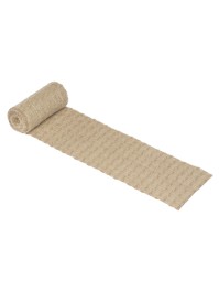 BAND JUTE NATUR QUADRI 15CM X 3M